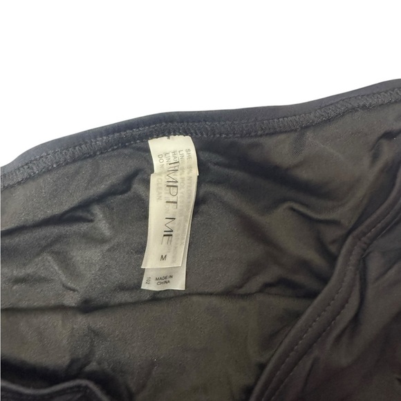 Tempt Me Tankini Bandeau Swim Top with Bottom Tummy Control Swimsuit SZ Md NWT - Picture 5 of 9